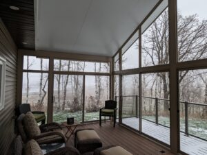 Enjoy your sunroom in early winter